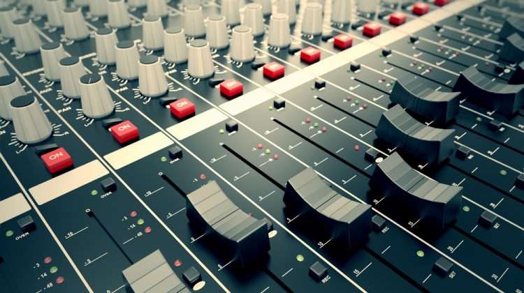 Mixing desk