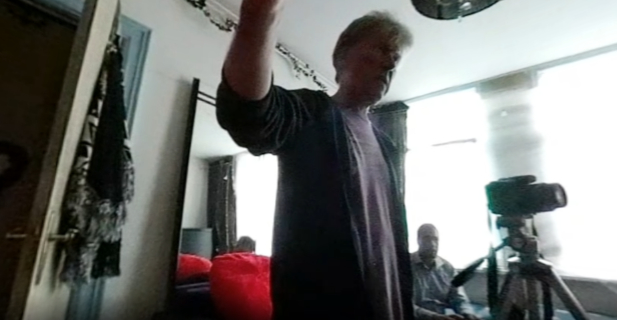 Ruud Bouman recording Goodbye